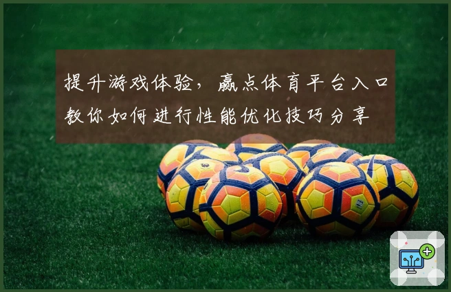 提升游戏体验，赢点体育平台入口教你如何进行性能优化技巧分享
